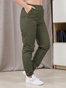 Брюки медицинские жен. М-304-0316 ткань Тиси