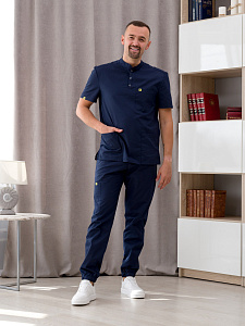 Костюм медицинский муж. М-149-63 ткань Вискоза/Стрейч