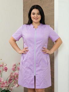 Халат медицинский жен. М-065АК-77 ткань Элит-145/Стрейч