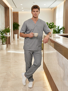 Костюм медицинский муж. М-151-39 ткань Вискоза/Стрейч