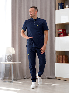 Костюм медицинский муж. М-149-63 ткань Вискоза/Стрейч