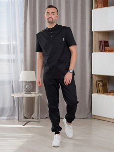 Костюм медицинский муж. М-174-124 ткань Элит-145/Стрейч