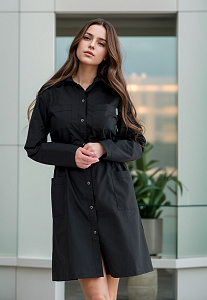 Халат медицинский жен. М-075Д-124 ткань Тиси