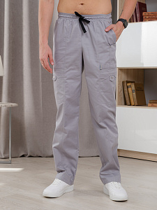 Брюки медицинские муж. М-750-39 ткань Элит-145