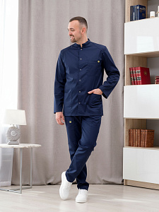 Костюм медицинский муж. М-178-63 ткань Элит-145/Стрейч