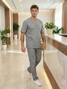 Костюм медицинский муж. М-151-39 ткань Вискоза/Стрейч