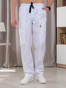 Брюки медицинские муж. М-750 ткань Элит-145