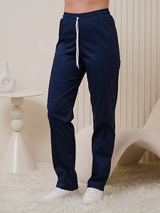 Брюки медицинские жен. М-318-63 ткань Элит-145/Стрейч