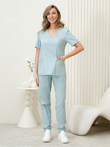 Костюм медицинский жен. М-116-4306 ткань Элит-145/Стрейч