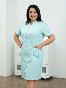 Халат медицинский жен. М-065АК-2 ткань Элит-145/Стрейч